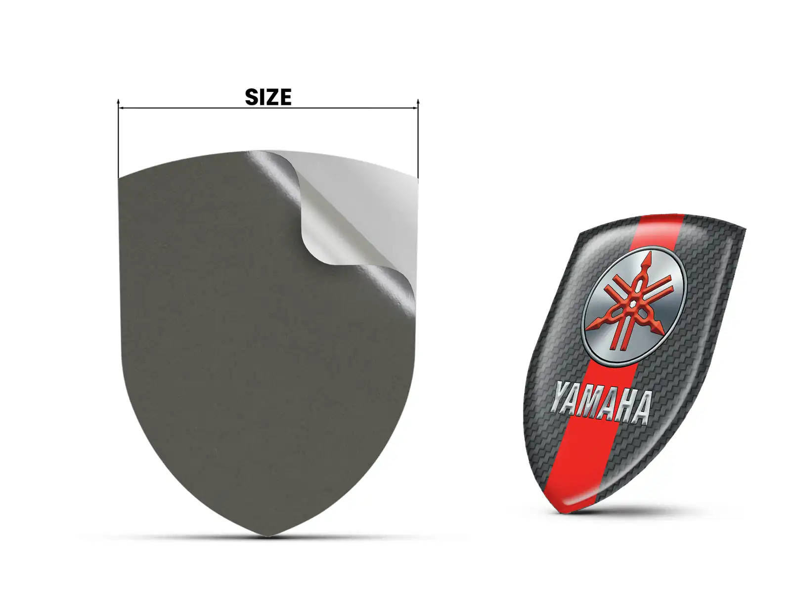 Yamaha Stoßsticker Druck Modern Pro Max Robust